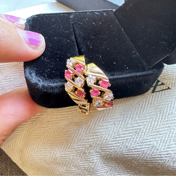 14k gold filled hoops - Picture 10 of 13